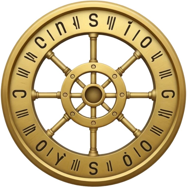 Cipher Wheel emoji