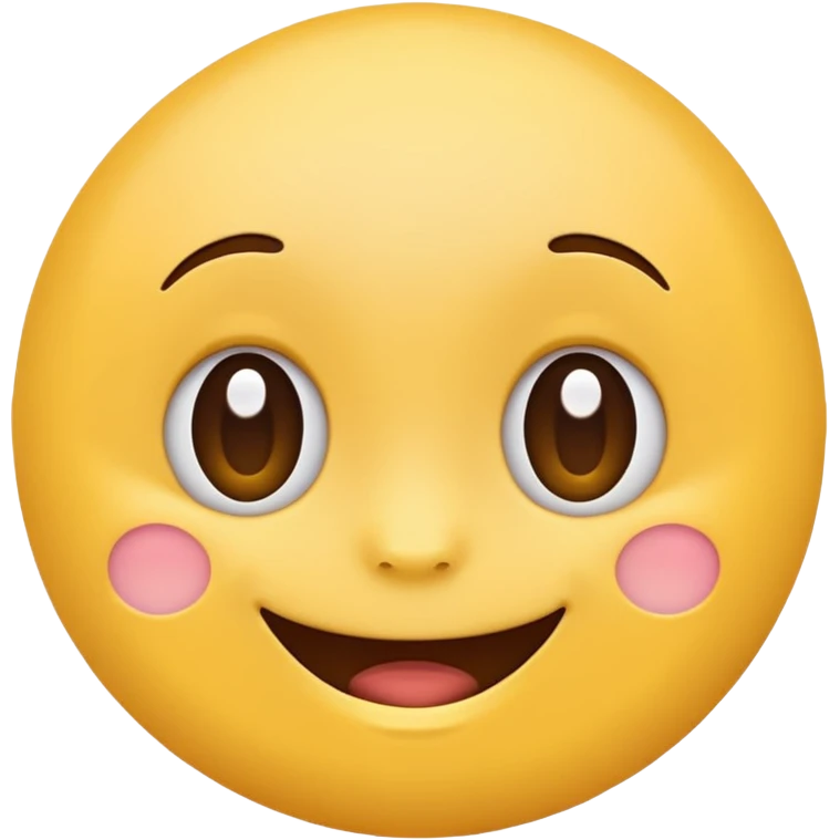 Cute emoji hii very cutie 😊 emoji