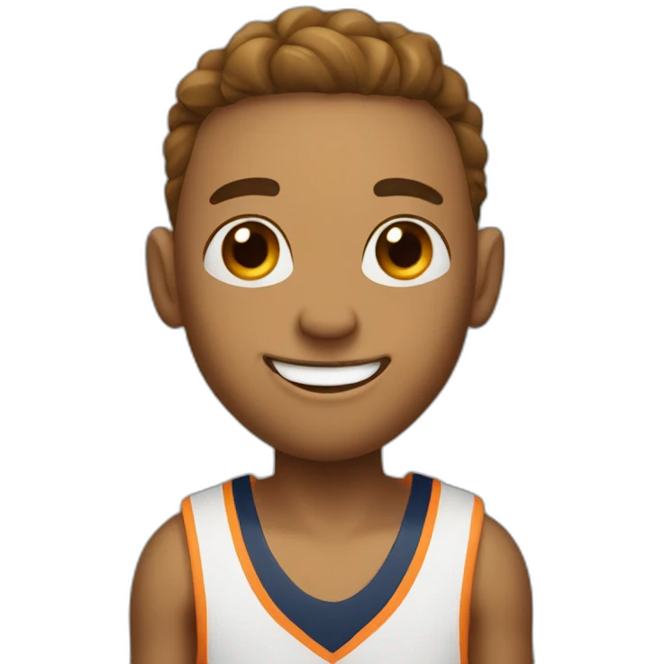 happy basketball player emoji