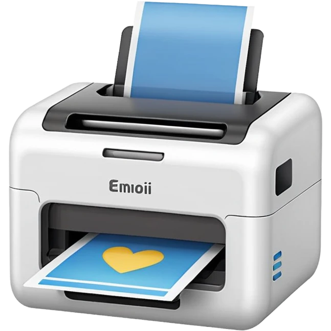 CUTE PRINTER emoji