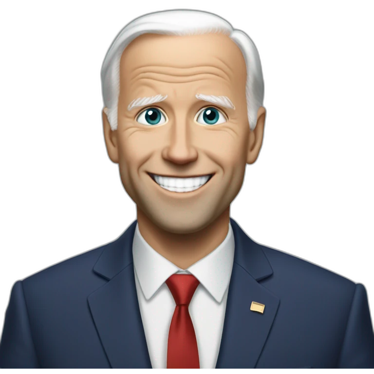 Squeezie sur biden emoji