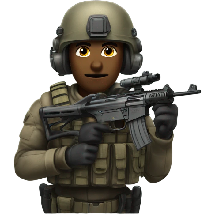 spec ops with tactical bow emoji