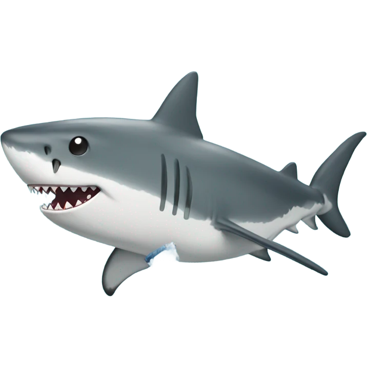 shark pooping emoji