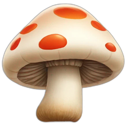 mushroom head emoji