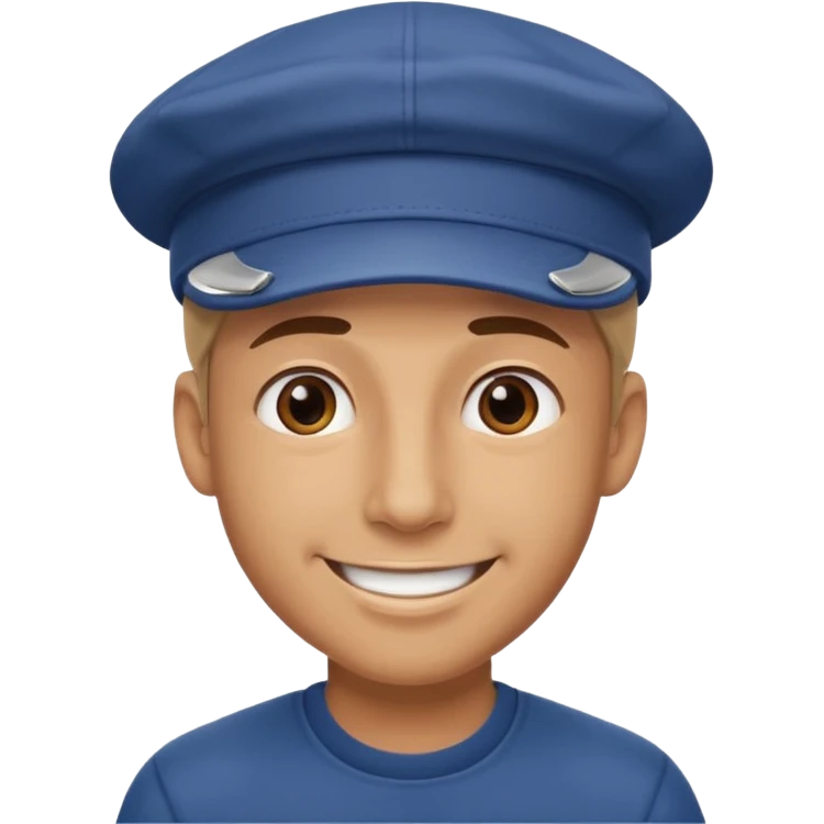 A MOTIVATIONAL GUY WITH A CAP ON emoji