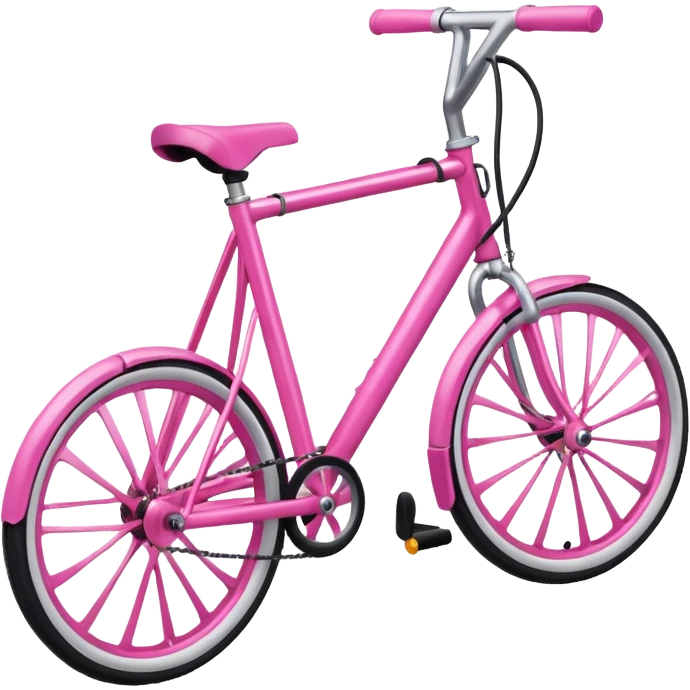 pink bike pump emoji