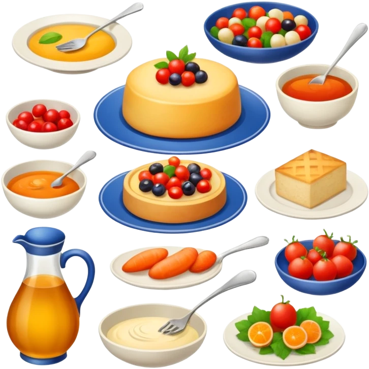 French fine cuisine emoji