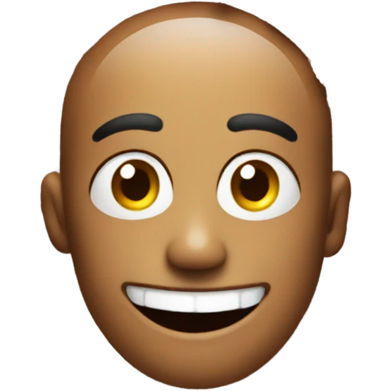Smile infront of a pile of salt emoji