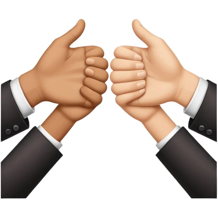 two hand shaking, spitex schweiz logo emoji