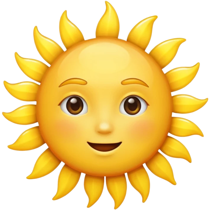 sun emoji