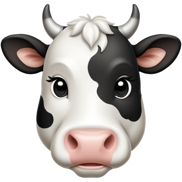 cinematic-noble-black-and-white-cow calf-portrait-emoji,-poised-and-regal,-with-a-large,-sturdy-build-and-a-beautifully-patterned-hide-of-rich-black-accented-by-crisp-white-patches,-deep-set-soulful-brown-eyes,-simplified-yet-sharp-and-sophisticated emoji