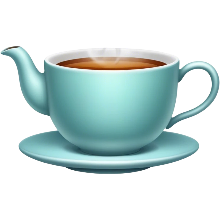 Cozy tea cup emoji