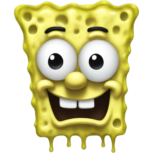 SpongeBob phew emoji
