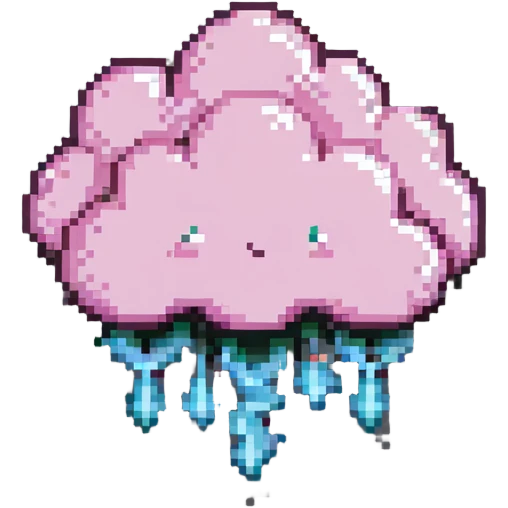pink cloud emoji