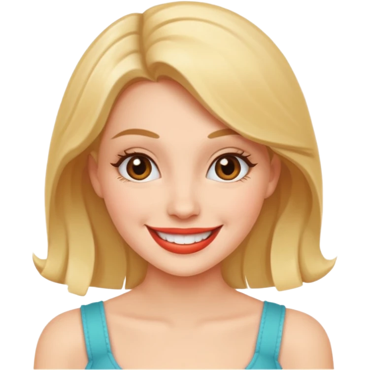 Flirty woman emoji