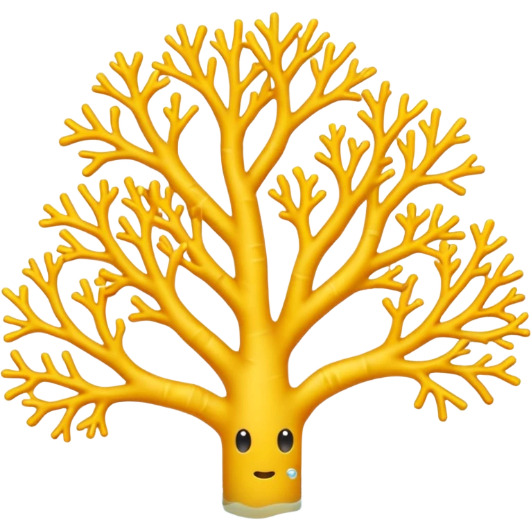 yellow Corals emoji