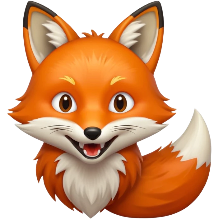 fox hungry  emoji