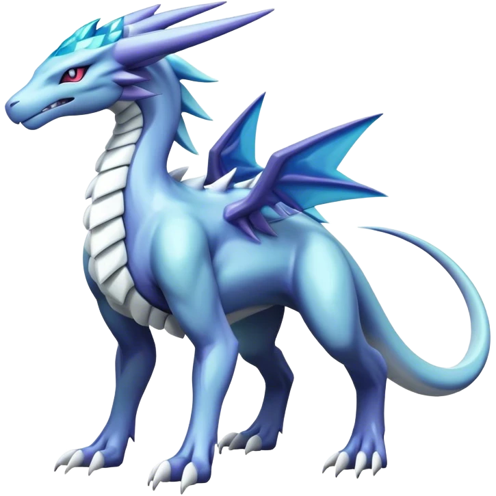  Cool Edgy Shiny Godly Ethereal Digimon-Suicune-Dialga-Reptile full body emoji