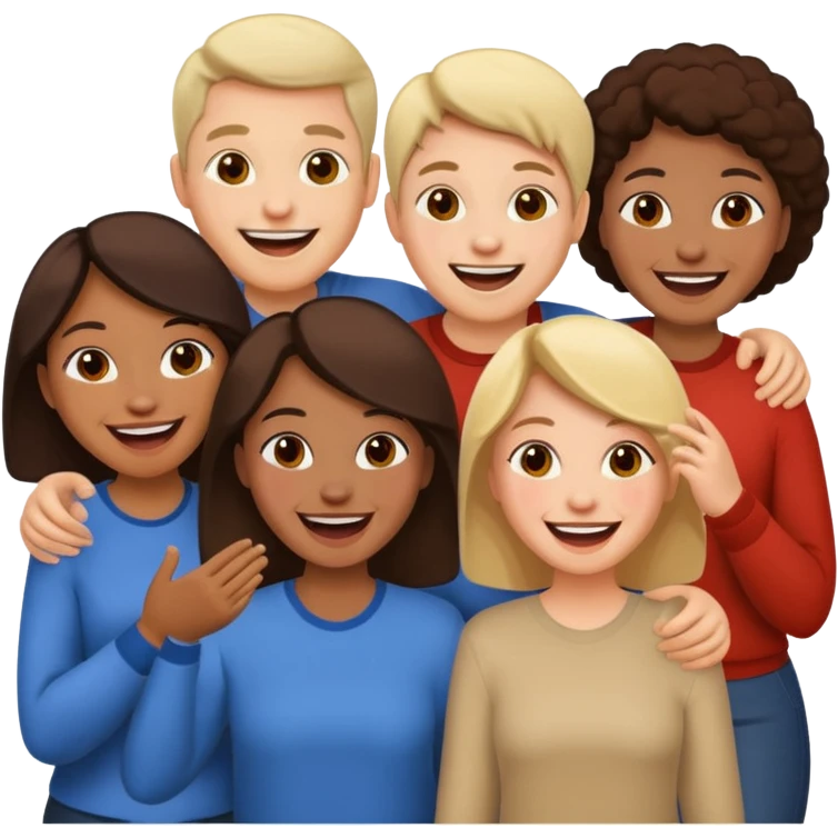 Só quero 5 pessoas  emoji