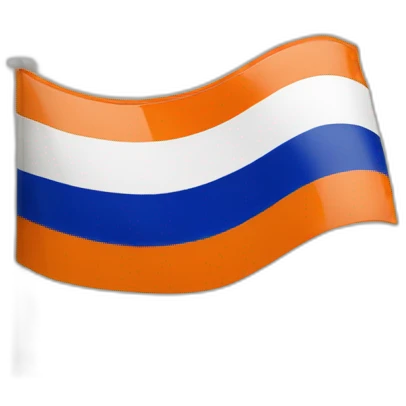 Flag of netherlands upside down emoji