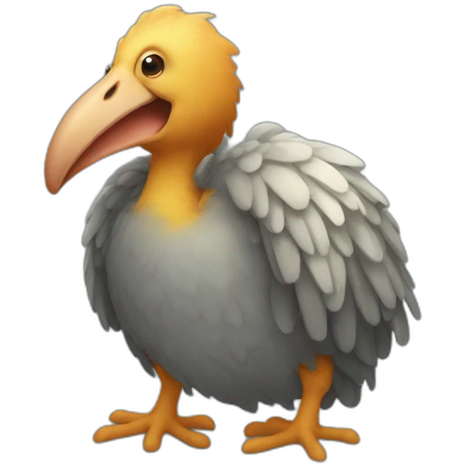 Un dodo qui dort emoji