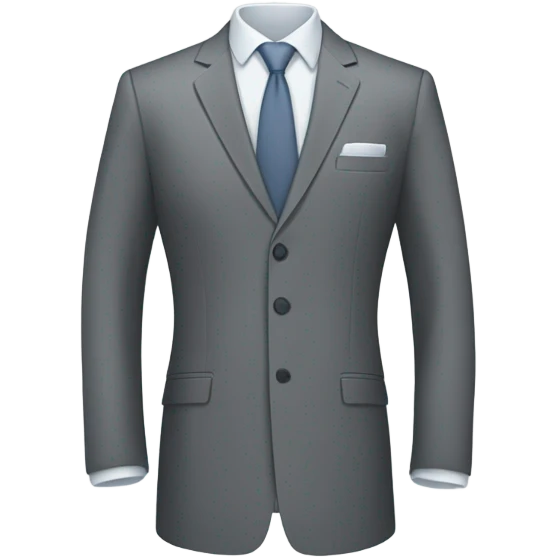 Gray suit emoji