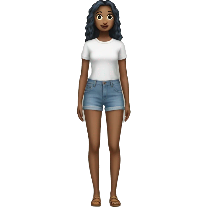 denim shorts emoji