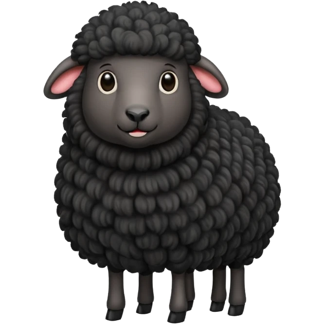 black sheep emoji