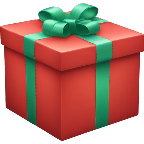 RED GIFTBOX emoji