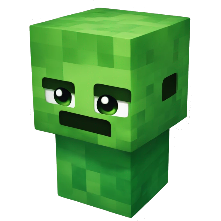 Creeper from Minecraft  emoji