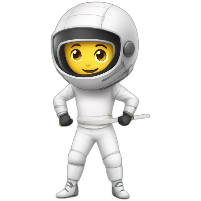 Fencing  emoji