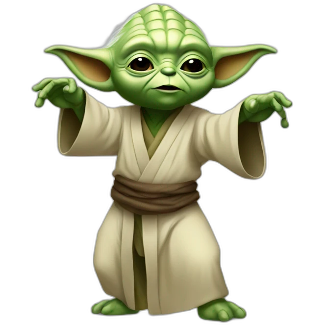 yoda dancing emoji