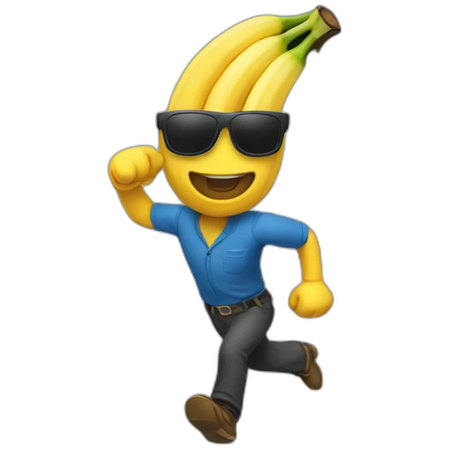 Chase banane emoji