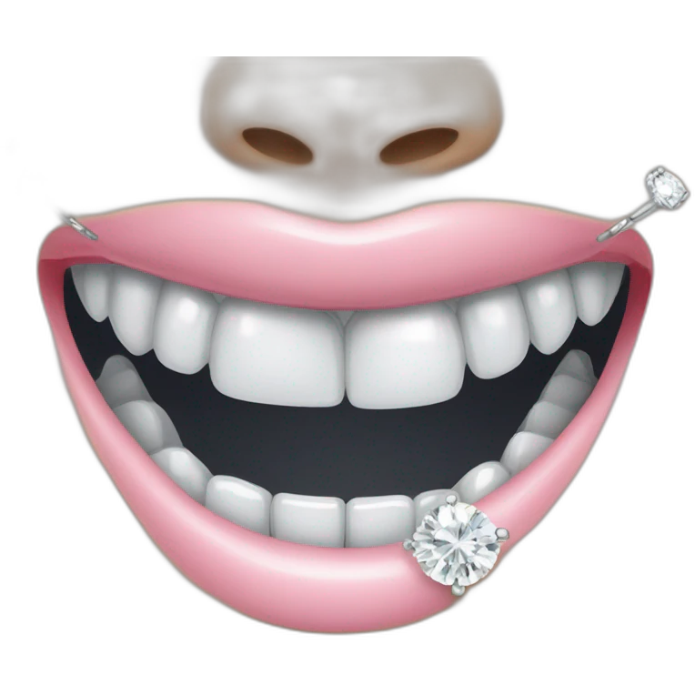 diamant grillz emoji