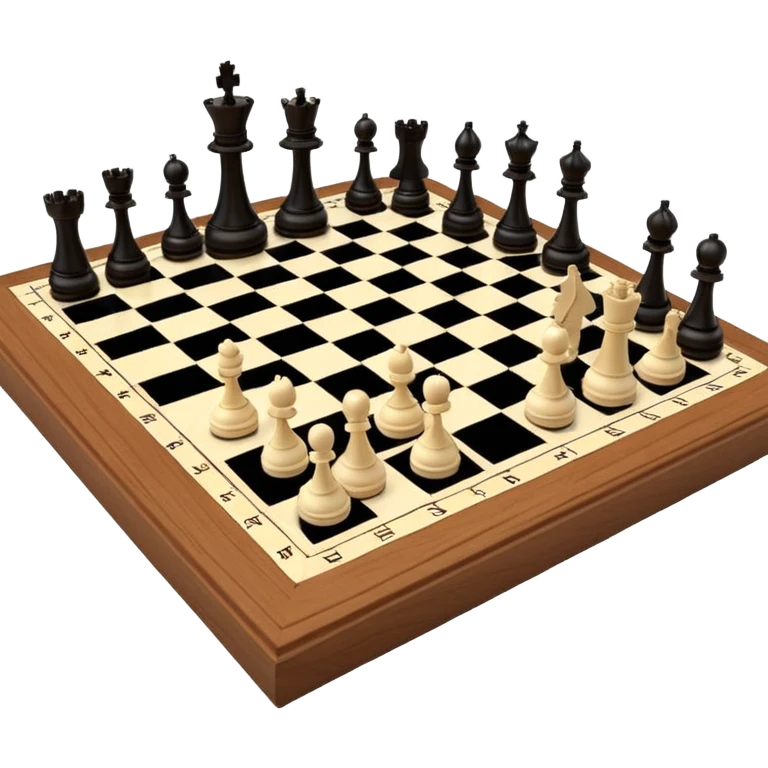 3d chessboard emoji