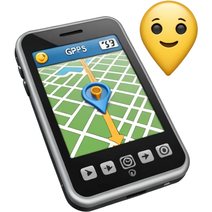handheld gps emoji