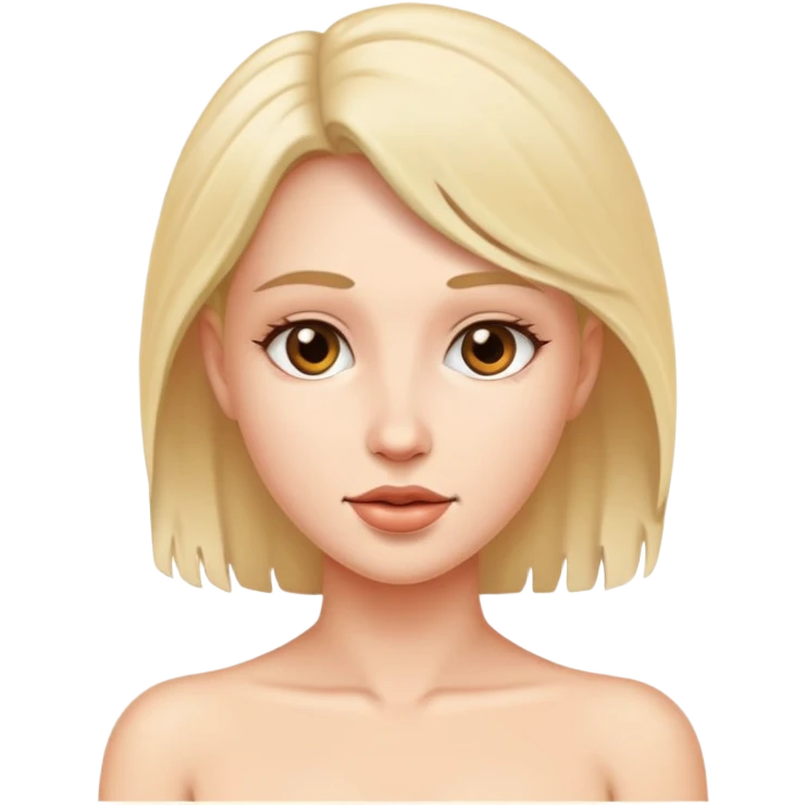 Naked woman emoji