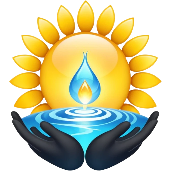 1. brand name is pronis.
2. it means source of creation.
3. I want simple logo emoji