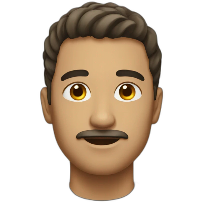Homme fusée emoji