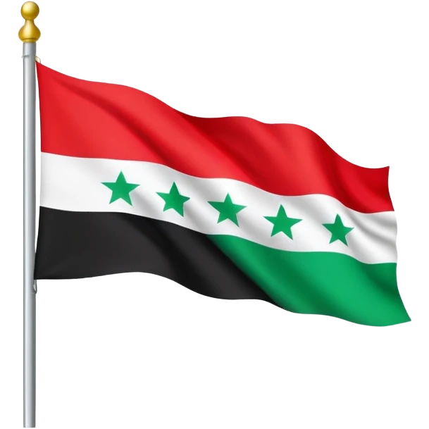 Syria new flag emoji
