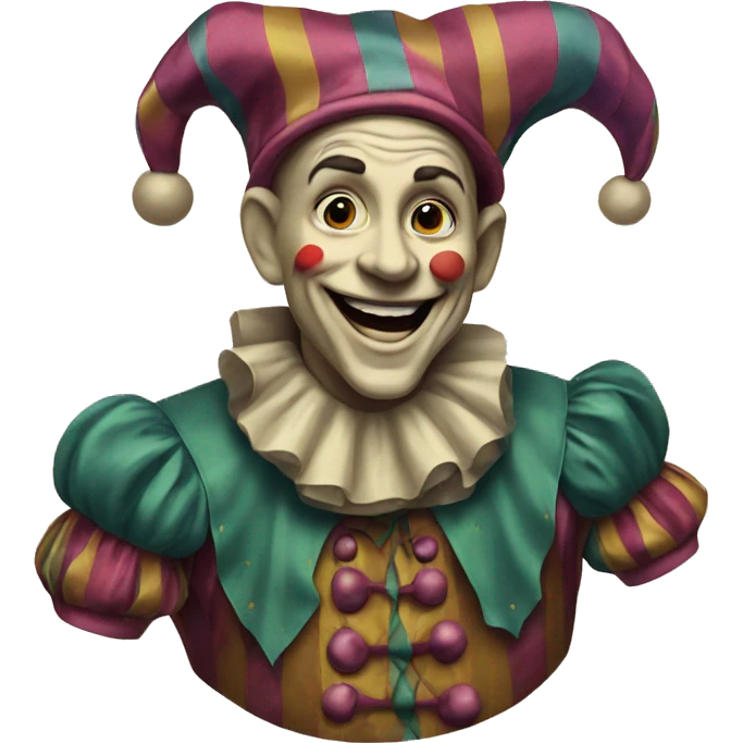 vintage jester  emoji