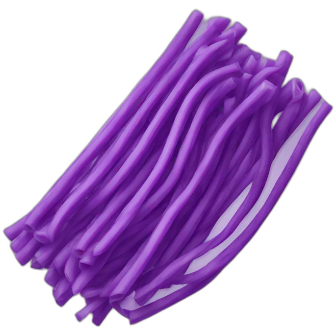 purple noodles emoji