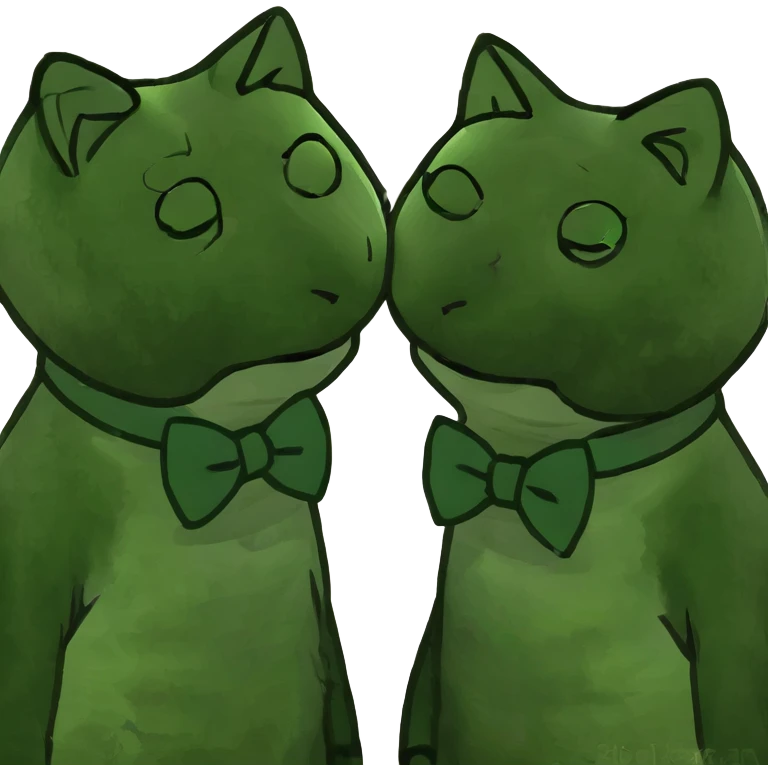 Cats kissing  emoji