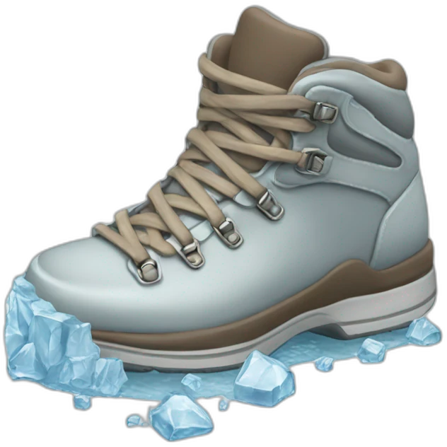 shoes-covered-with-ice emoji