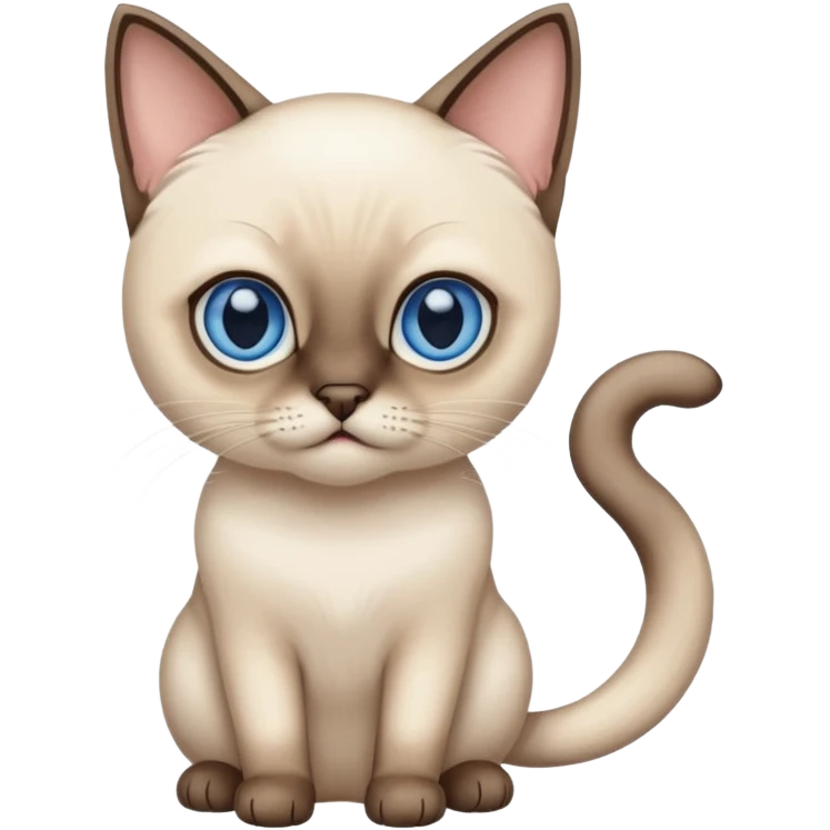 Siamese cat emoji