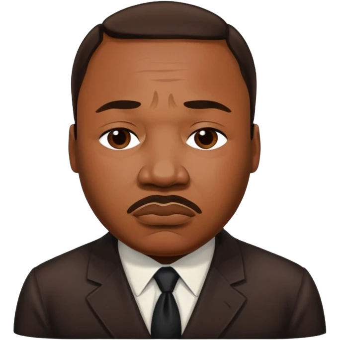Martin Luther King JR. Cry emoji