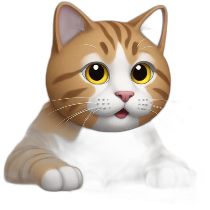Cat doing video editing  emoji