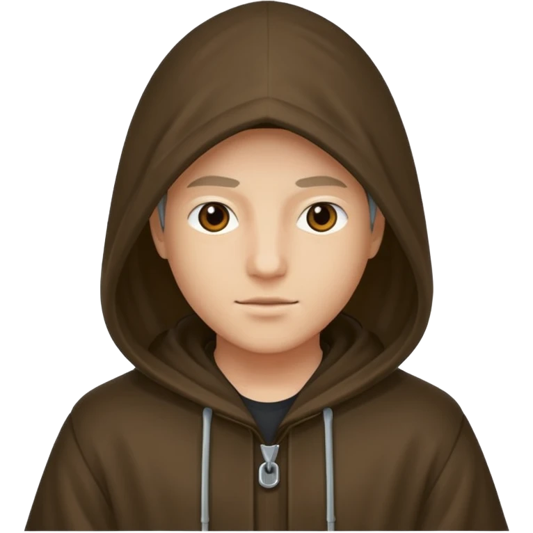 hooded
 emoji