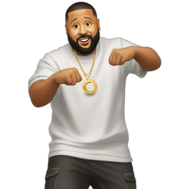 dj khaled dancing emoji