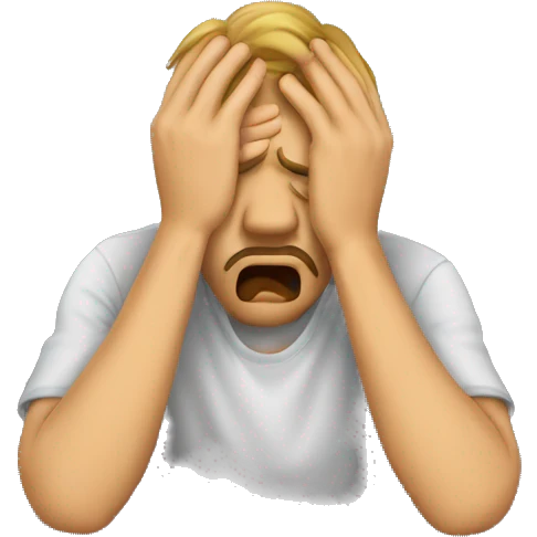 facepalm emoji